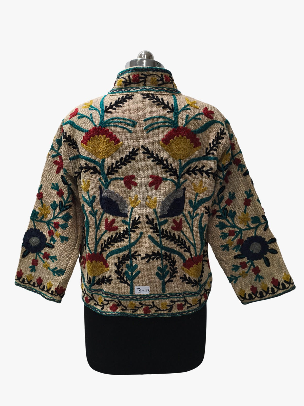 Mueral Floral Embroidery Suzani TNT Jacket