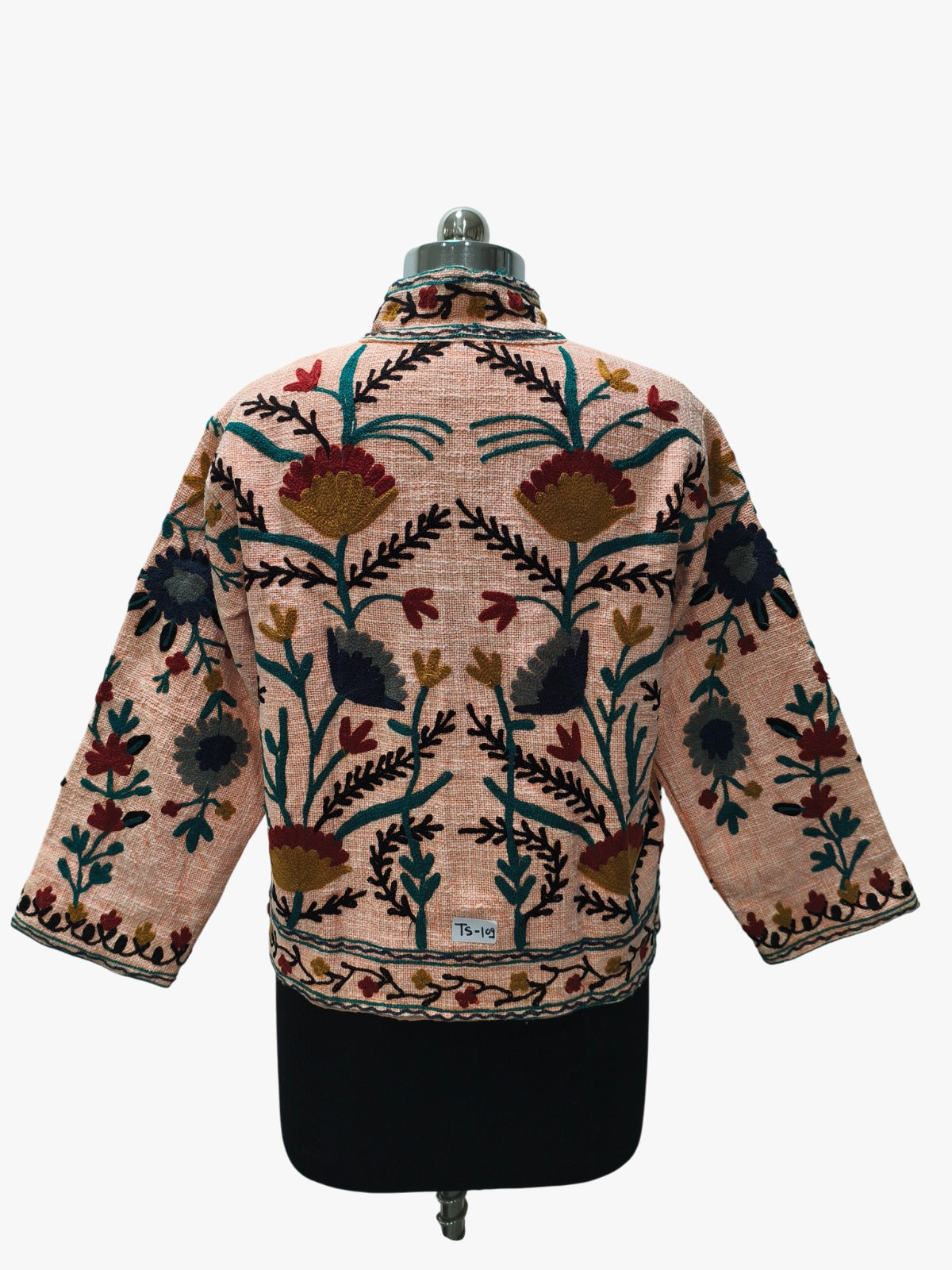 Rose Floral Embroidery Suzani TNT Jacket