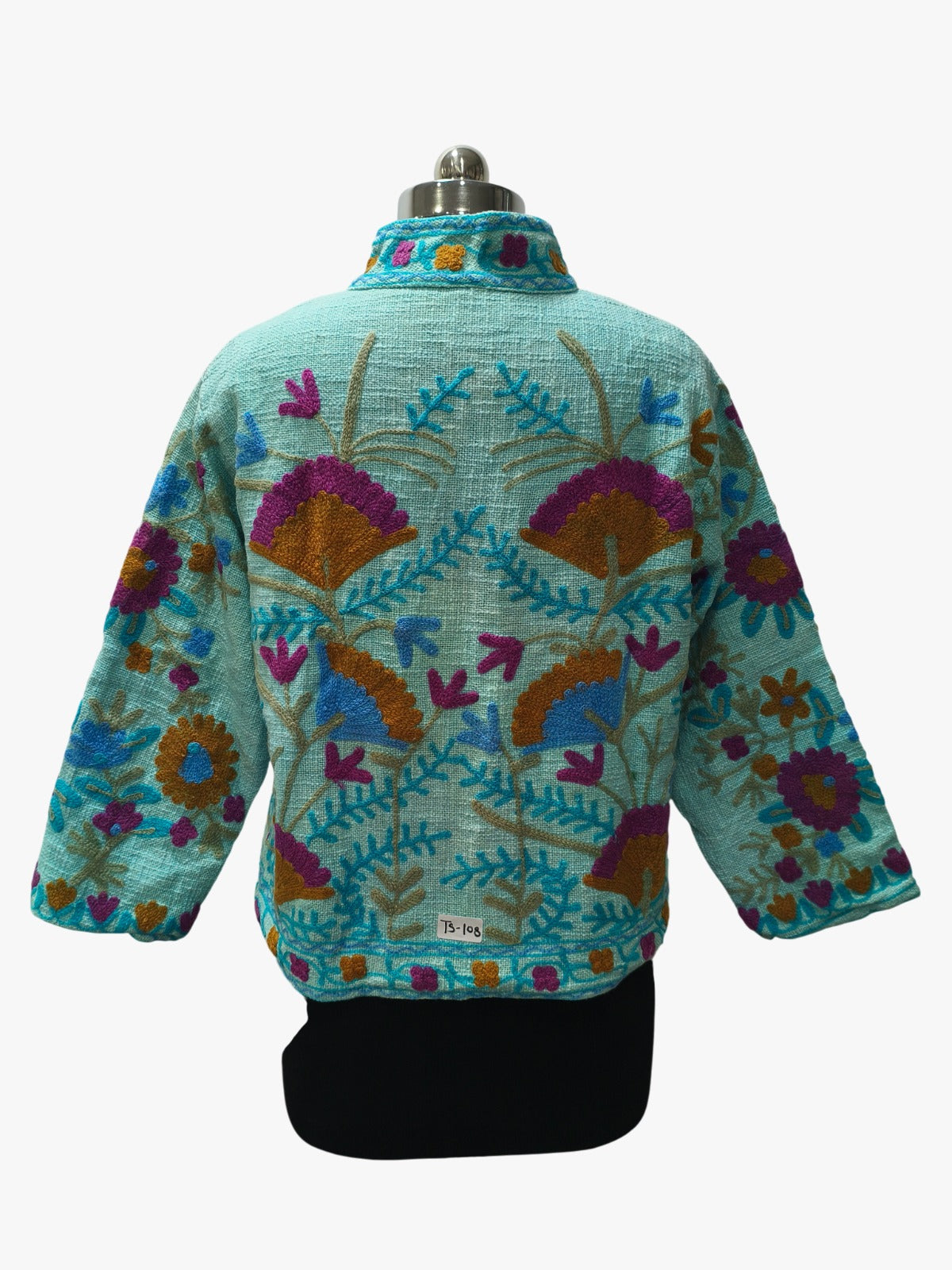 floracent Floral Embroidery Suzani TNT Jacket