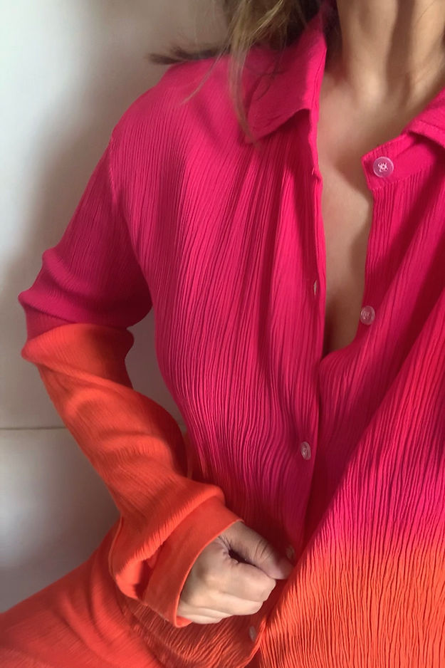 Organic Cotton Orange Sand  Set - Lounge Wear Airport Coord Set