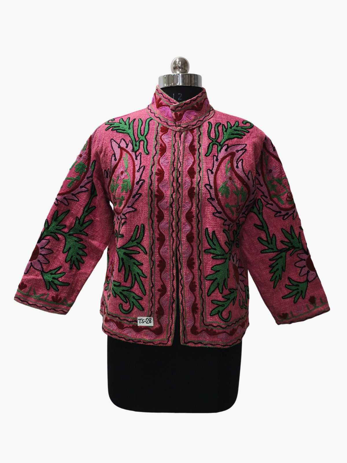 Tropic Floral Embroidery Suzani TNT Jacket