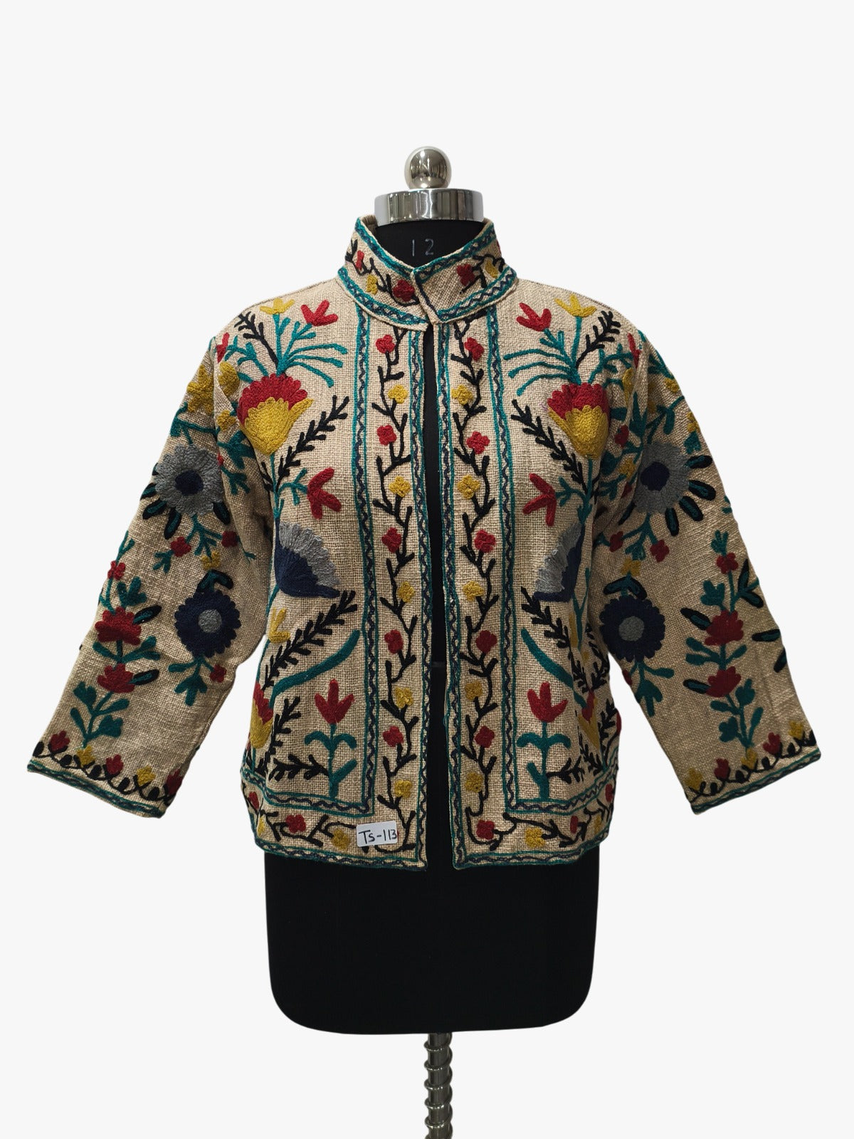 Mueral Floral Embroidery Suzani TNT Jacket