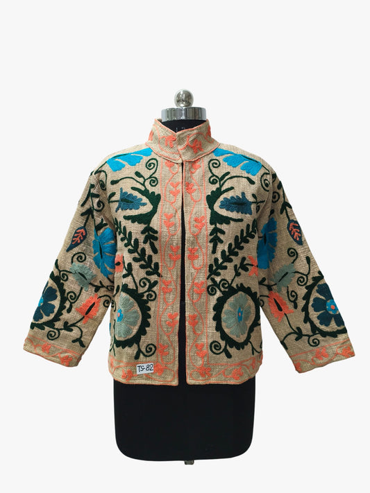 Chakra Floral Embroidery Suzani TNT Jacket