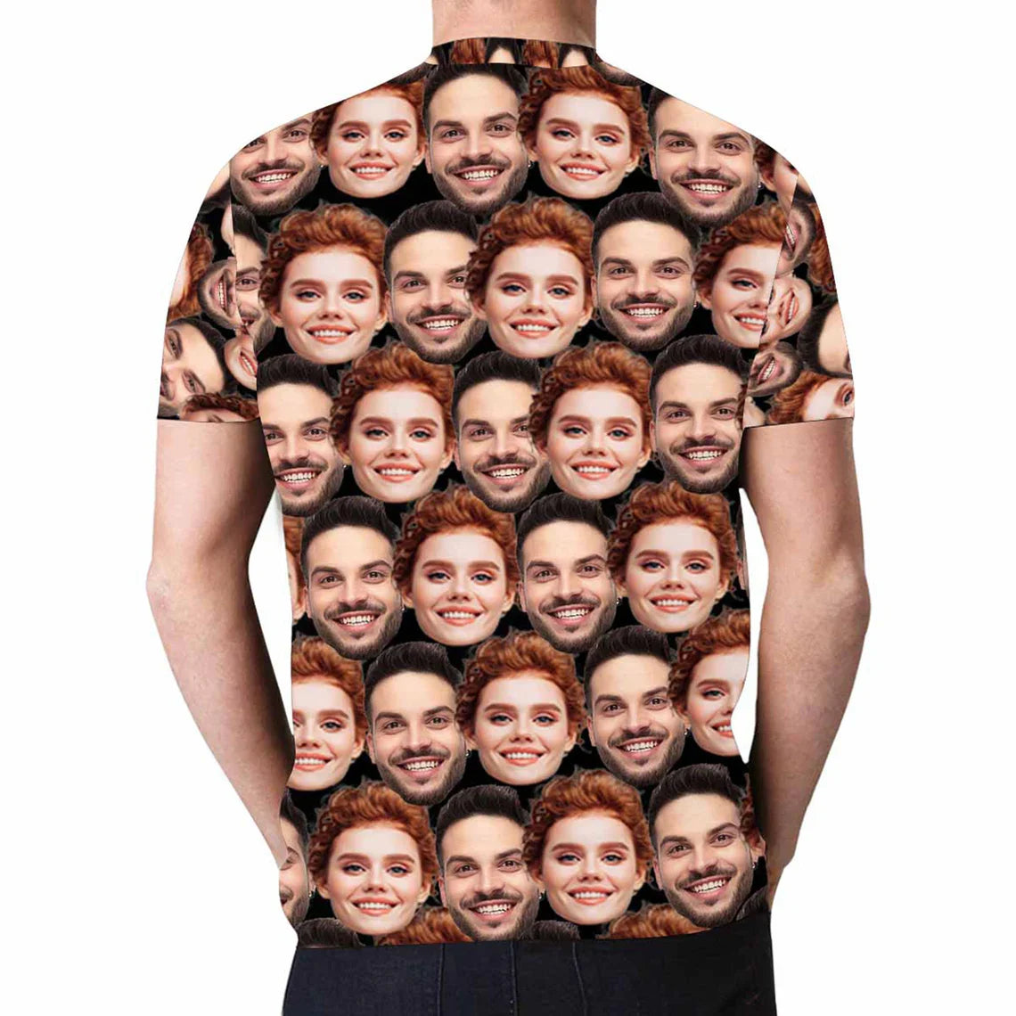Unisex Custom Photo Face Shirt / T-shirt Gift