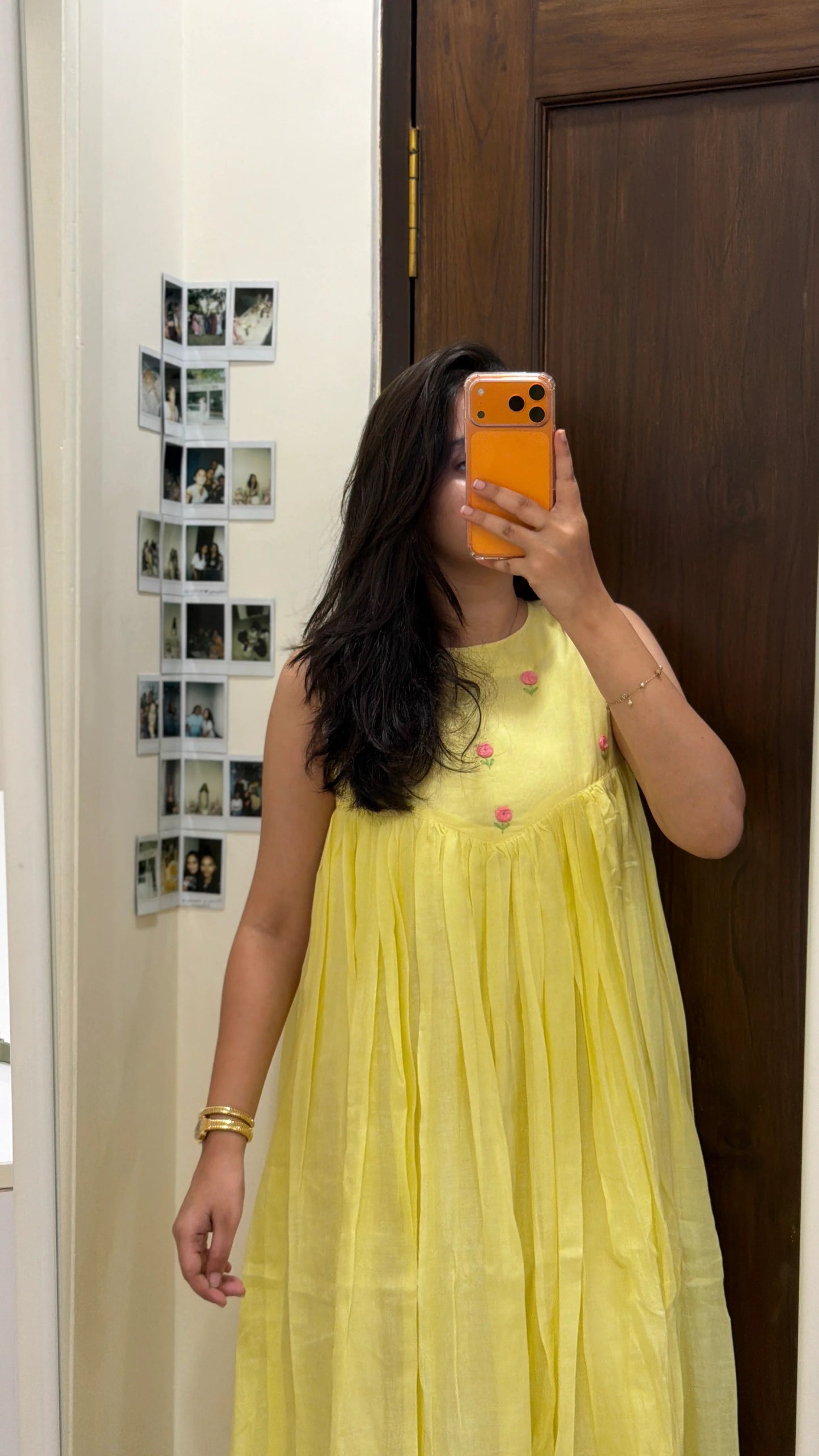 Primrose Glow Mul Cotton Dress