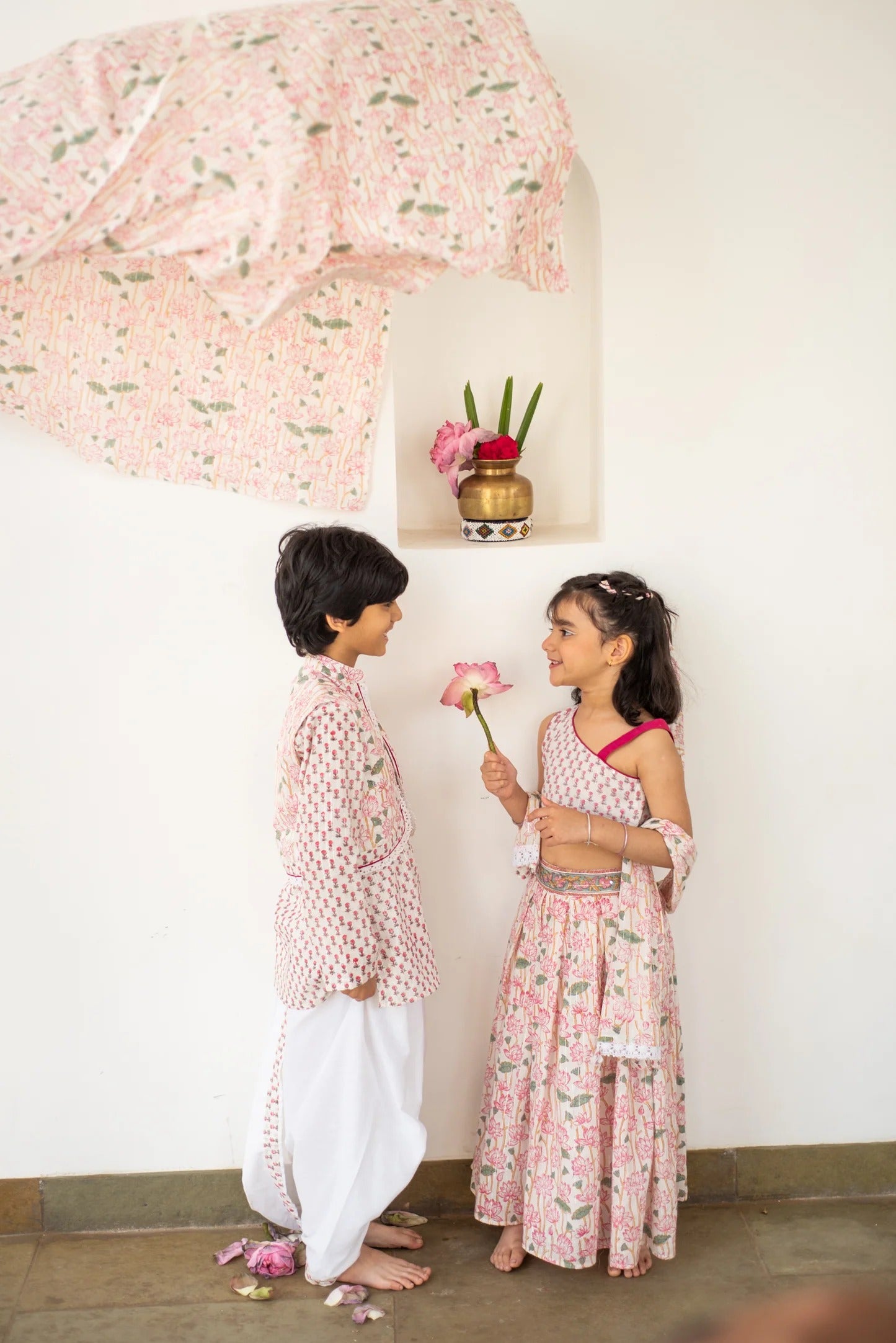 Lotus Charm Lehenga Set
