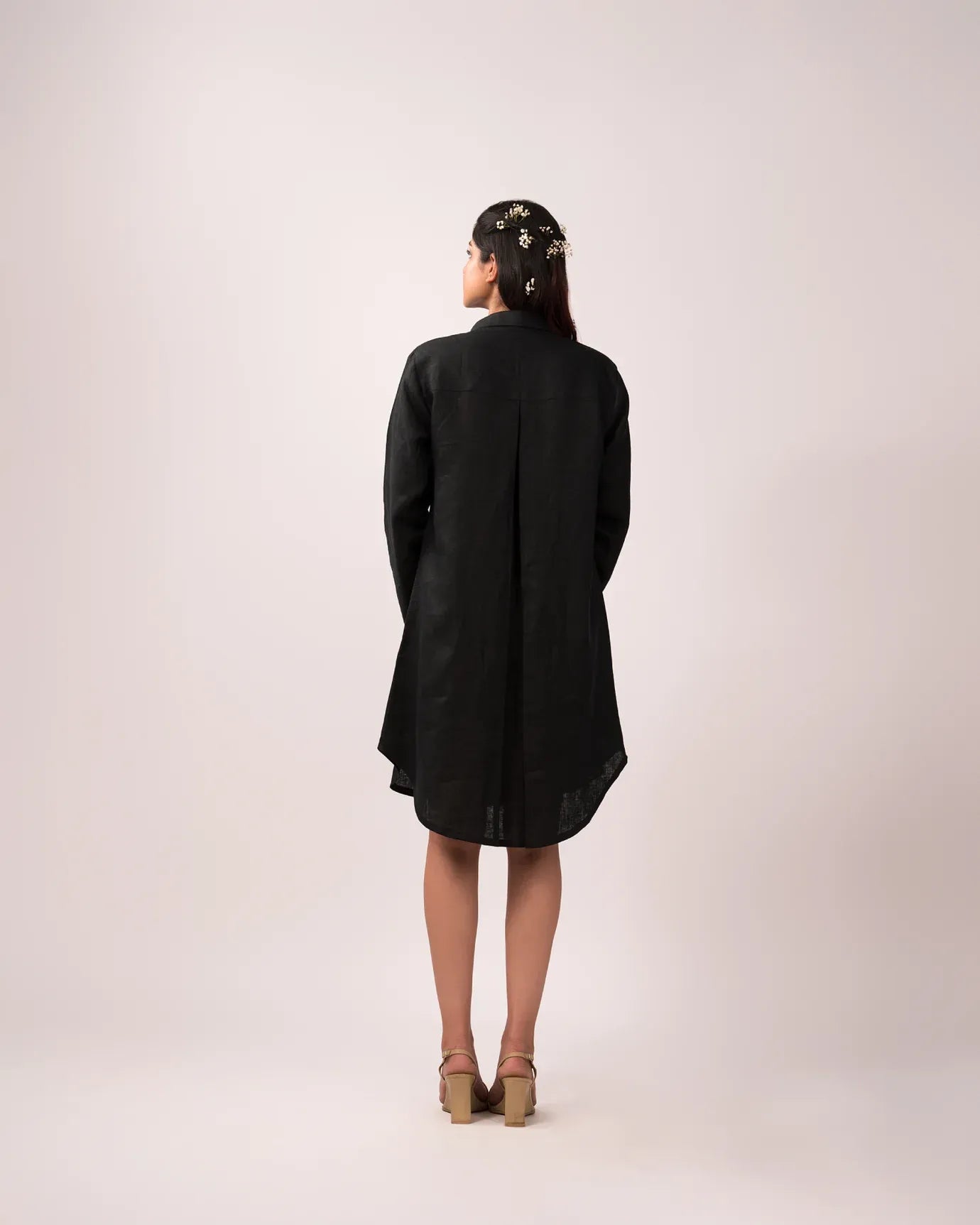 100% Linen Avian Shirt Dress